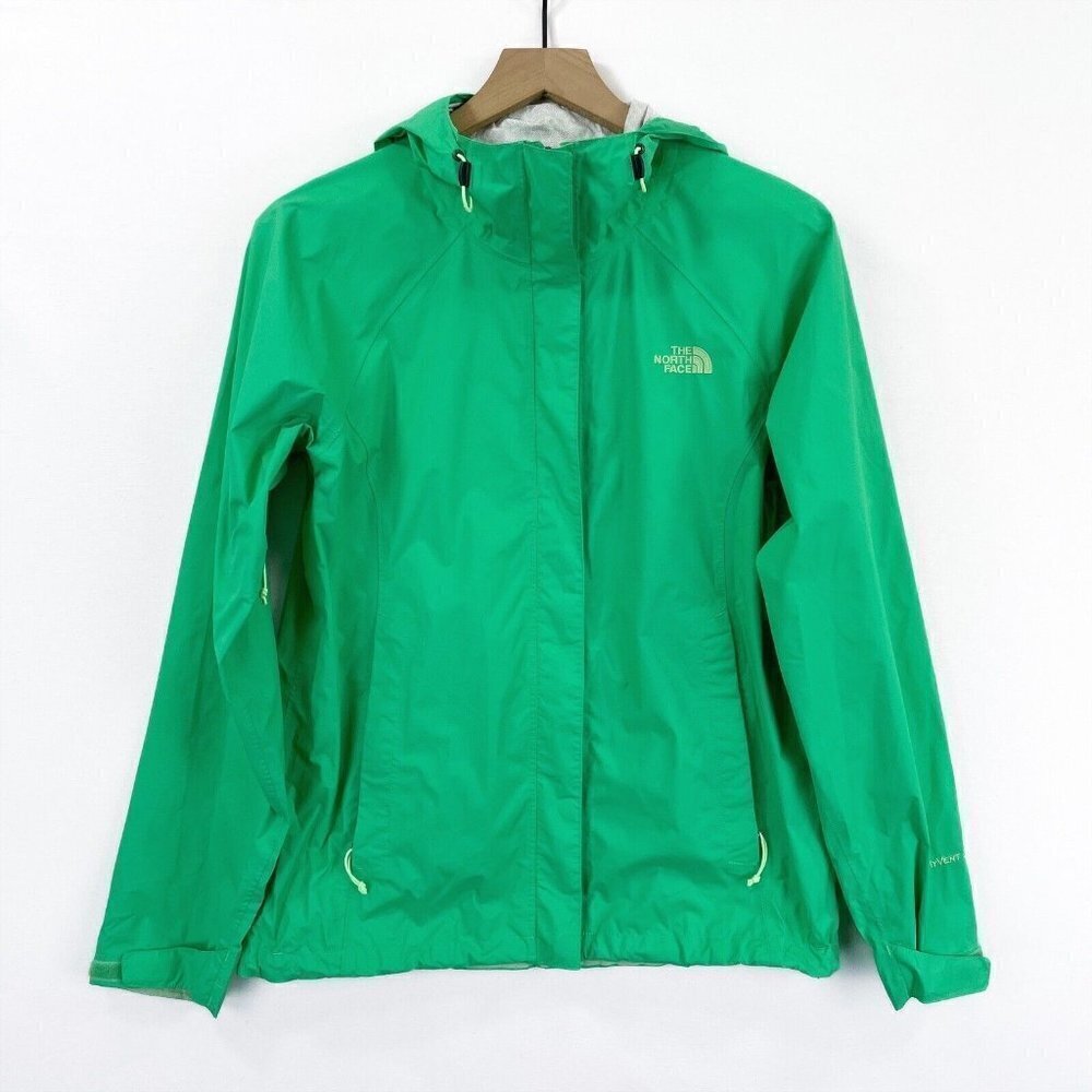 The North Face Green windbreaker ladies medium